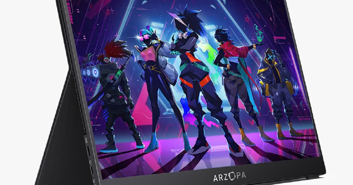 Arzopa Reveals Two New Portable Gaming Monitors