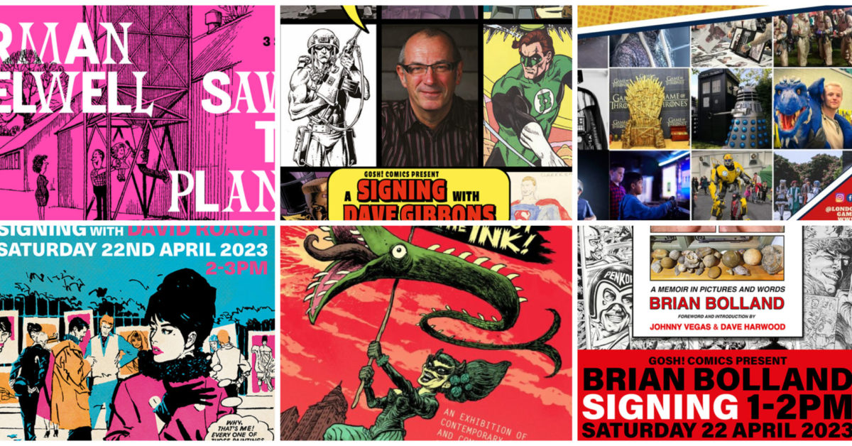 Brian Bolland (illustrators Special #6) at The Book Palace