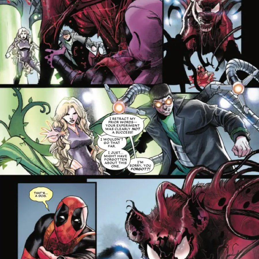 Deadpool Carnage Porn - Deadpool #5 Preview: Symbiote Doggo with Daddy Issues Devours Carnage
