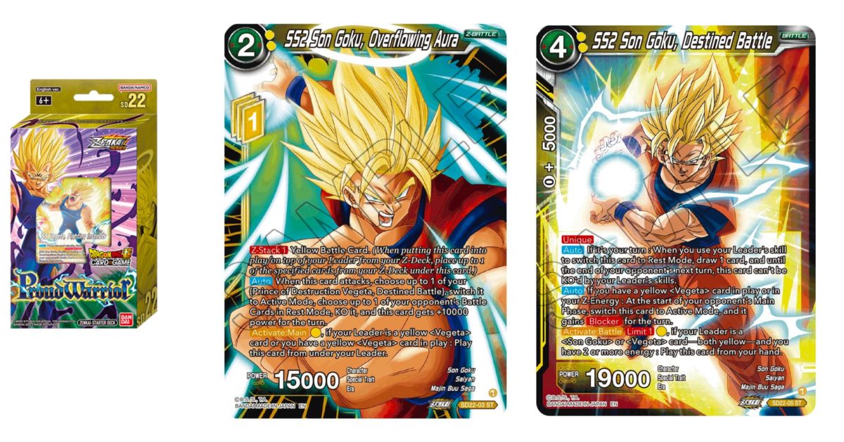 Dragon Ball Super Previews Power Absorbed Deck SS2 Goku