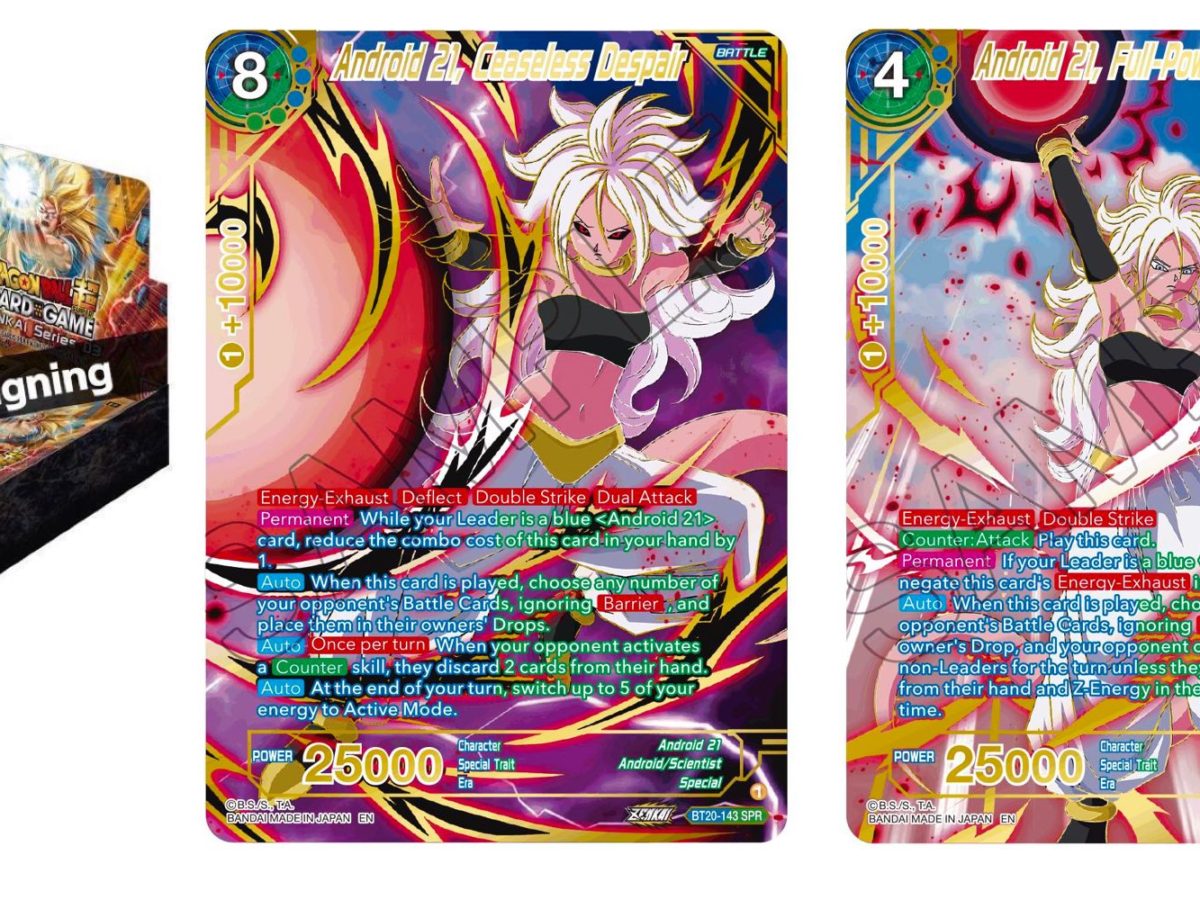 Dragon Ball Super - Power Absorbed SPR Reveal: Android 21