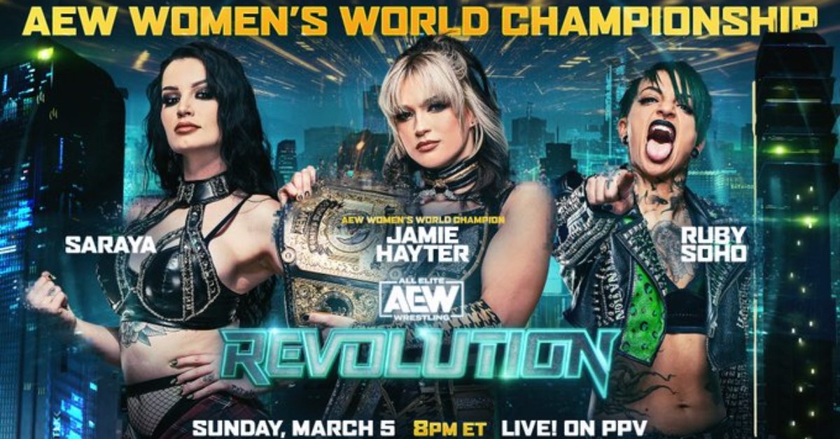 Jamie Hayter Retains Championship In AEW Revolution Triple Threat