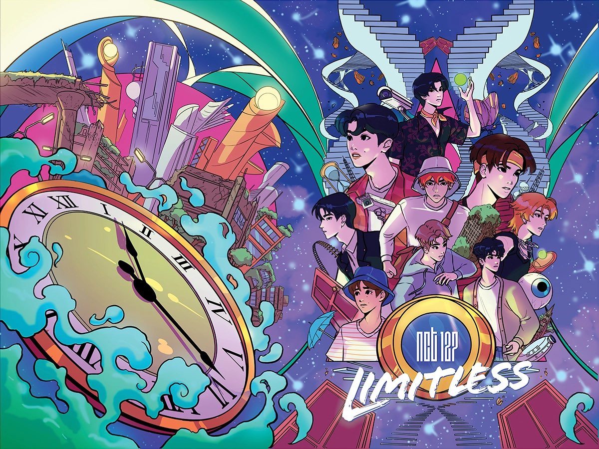 NCT127 × Z2 COMICS Deluxe edition KPop Band NCT 127 Gets A Graphic Novel, Limitless, Through
