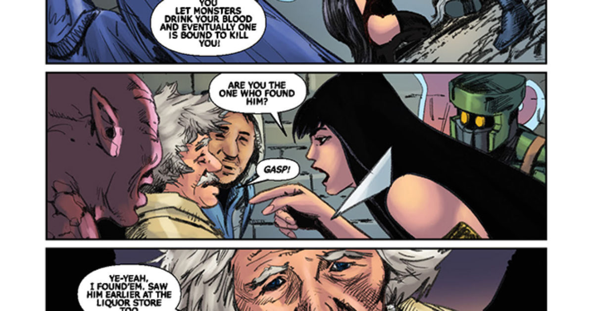 Vampirella Strikes Quantity 2 #11 Preview: Vengeance for Vampirella