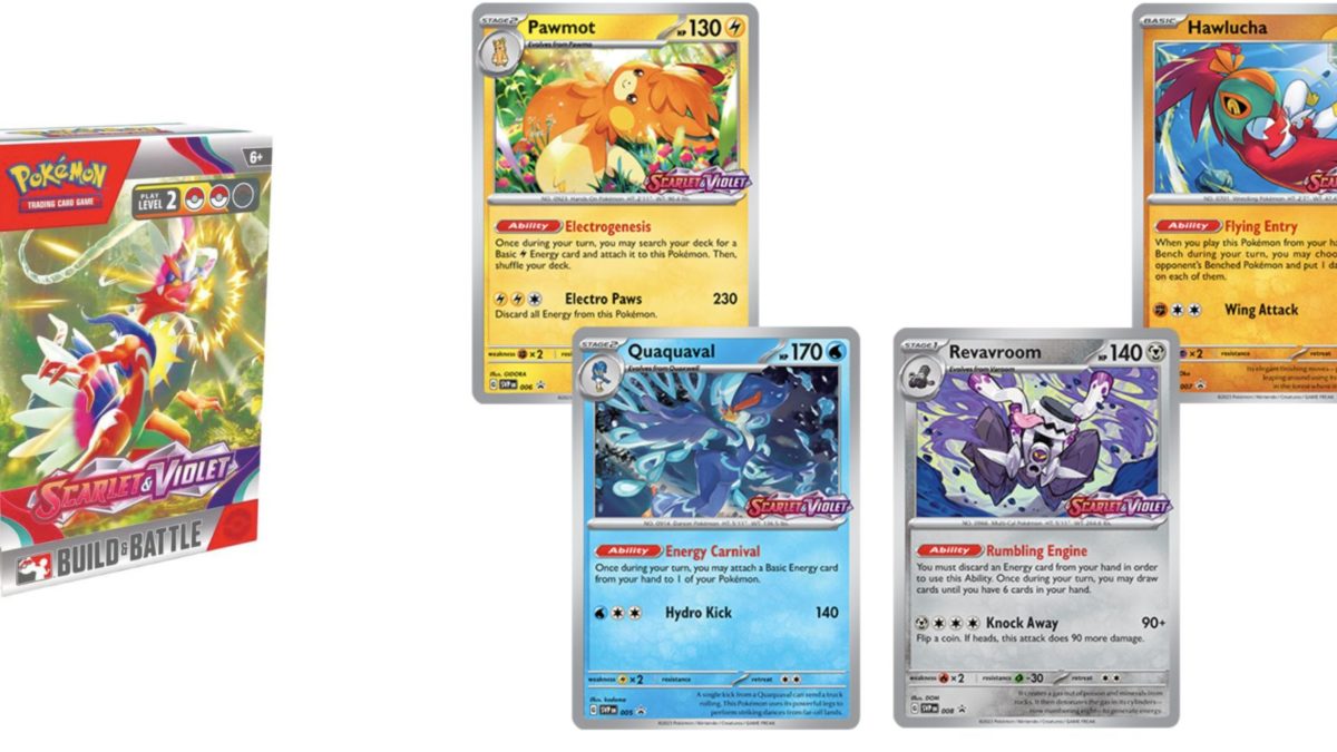 Pre-Release Events Begin For Pokémon TCG: Scarlet & Violet Base