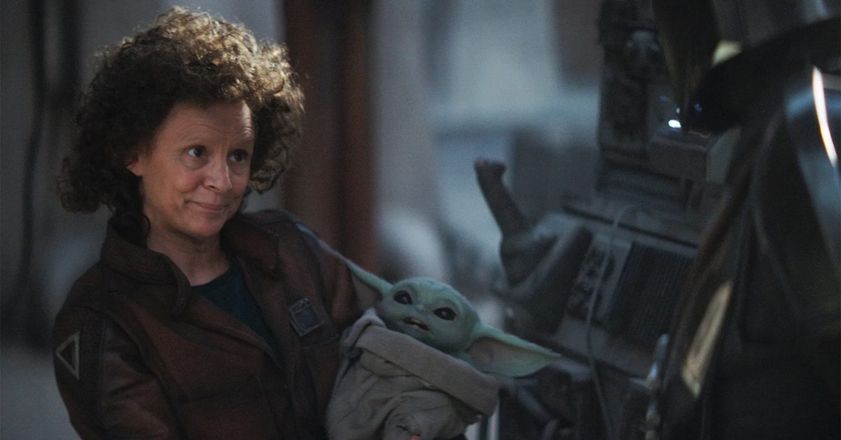 The Mandalorian S03 Amy Sedaris' Peli Motto Earns Key Art High Honor