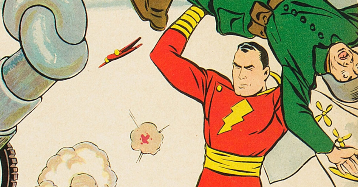 Sivana vs Captain Marvel & America in early Whiz Comics, at Auction - Vimarsana News