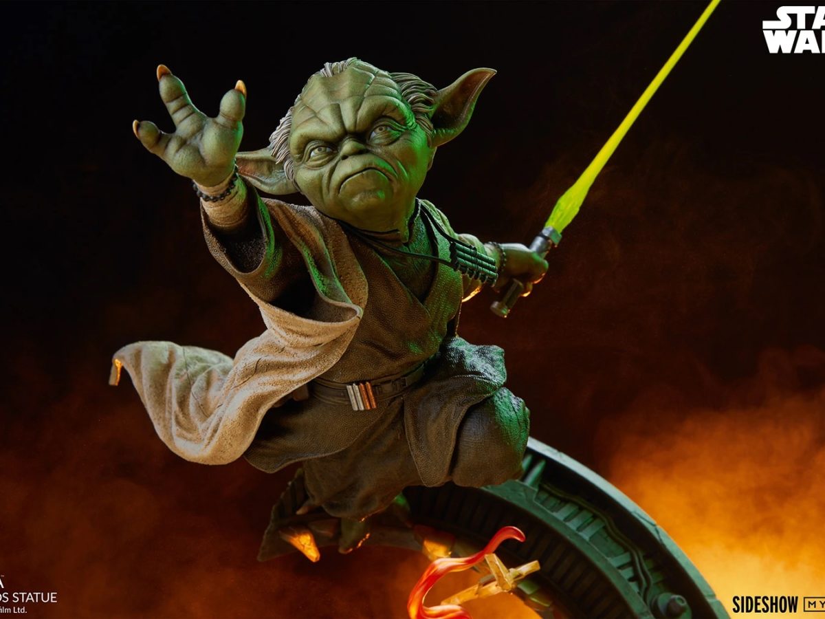 レア＊＊ Sideshow製品StarWars ヨダVSドゥーク