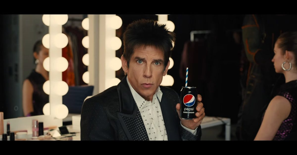 Derek Zoolander Extends His Pepsi/Super Bowl 15 Minutes Of Fame