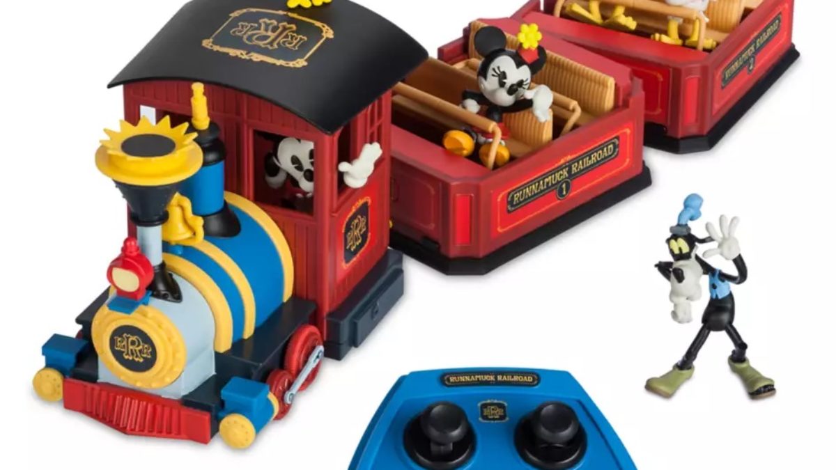 All Board Mickey Mouse and Minnie s Runaway Railway with shopDisney