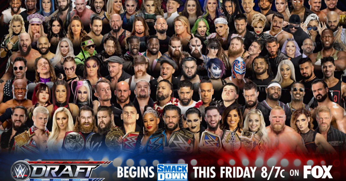 WWE SmackDown Preview 2023 WWE Draft Kicks Off Tonight On FOX