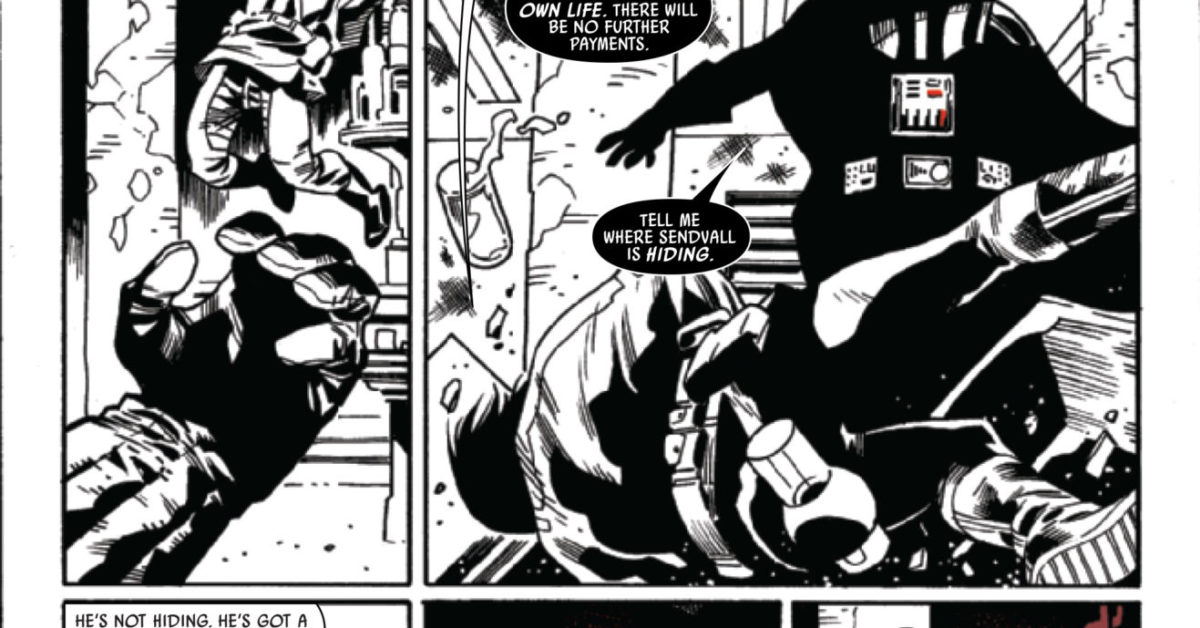 Star Wars: Darth Vader – Black, White, and Pink #1 Preview: Prices Lower Star Wars: Darth Vader – Black, White, and Pink #1 Preview: Prices Lower