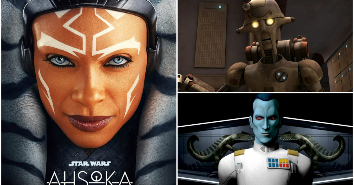 Ahsoka David Tennant as Huyang; Lars Mikkelsen as Thrawn; Directors