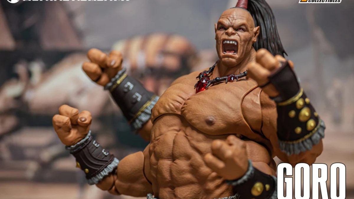 Goro Turns the Mortal Kombat Red with New Storm Collectibles