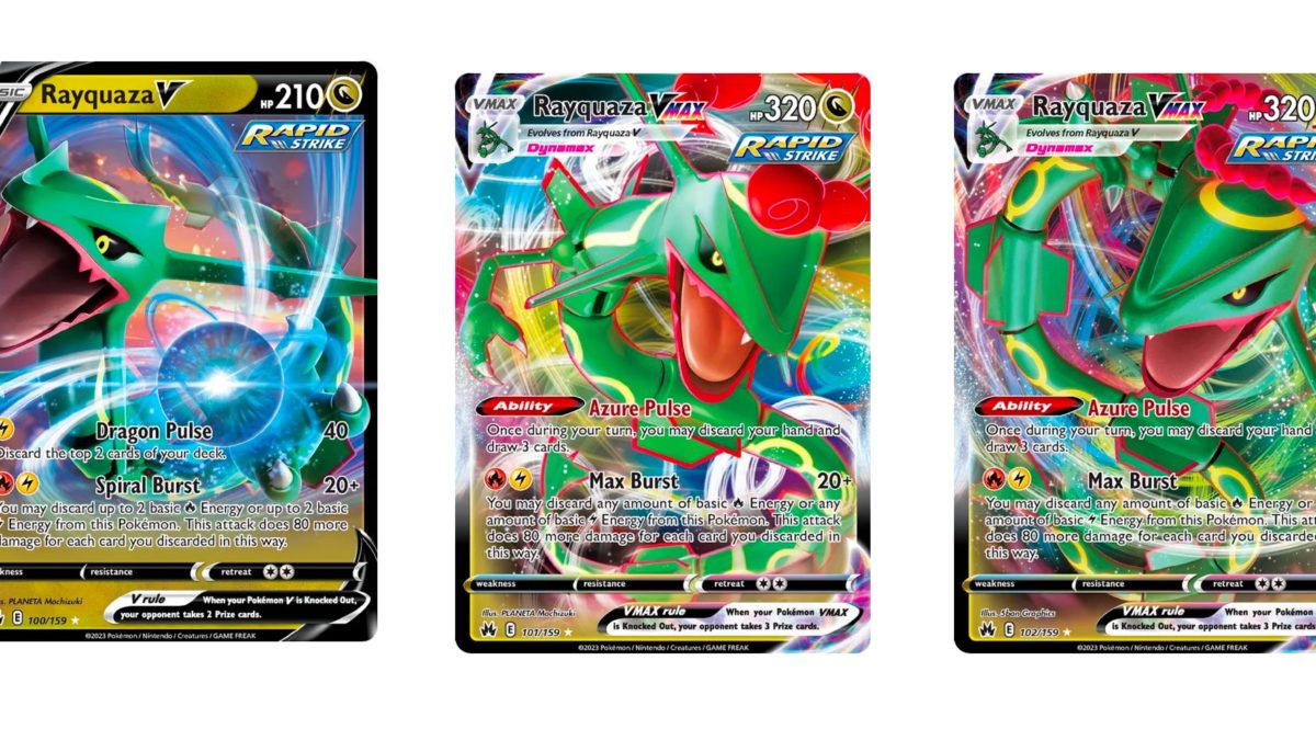 Pokémon TCG To Release New Shiny Charizard & Rayquaza Cards