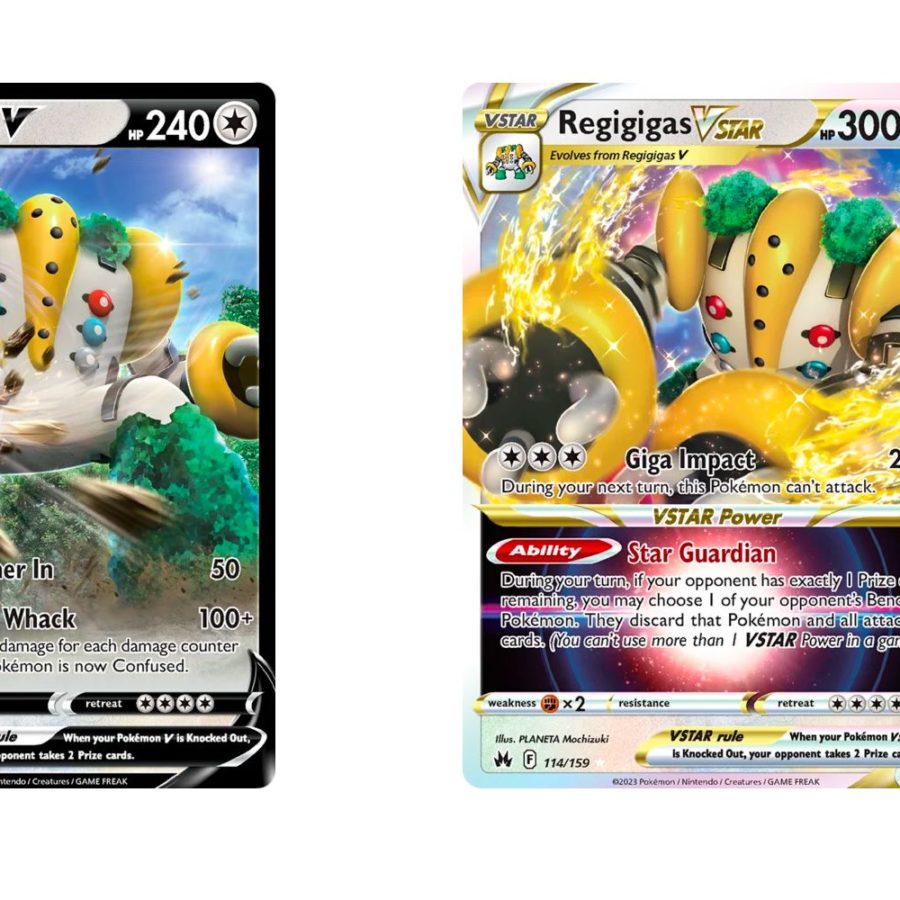 New Pokémon VSTAR Universe cards include Regigigas VSTAR