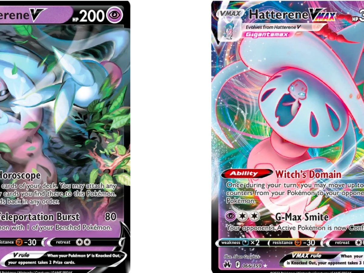The Cards of Pokmon TCG: Crown Zenith Part 12: Hatterene VMAX