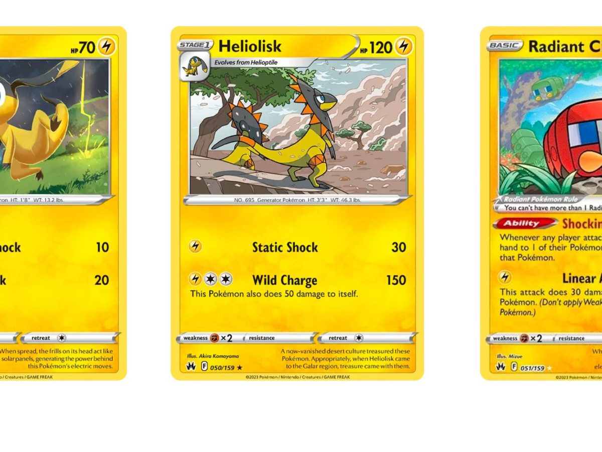 The Cards Of Pokmon TCG: Crown Zenith Part 9: Radiant Charjabug