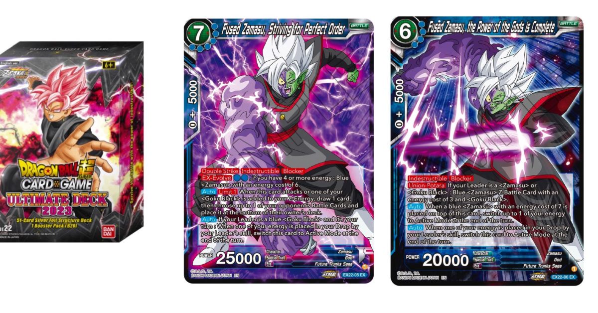 Dragon Ball Super Reveals Ultimate Deck 2023: Goku Black Leader