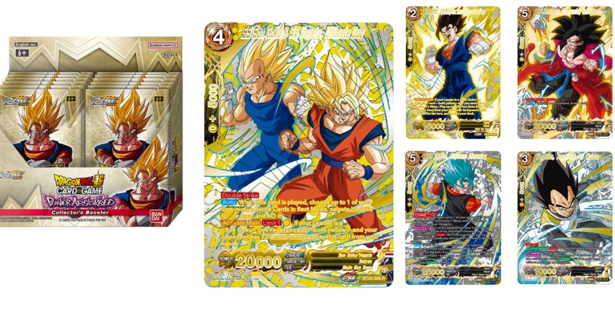 Dragon Ball Super Power Absorbed Collector Booster Gold Cards Pt 2
