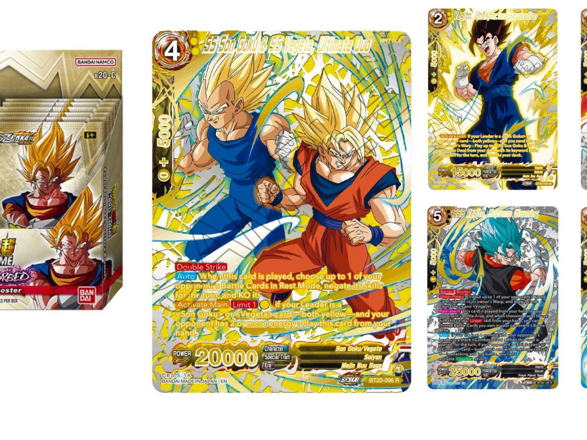 Dragon Ball Super Power Absorbed Collector Booster: Gold Cards Pt 2 Dragon Ball Super Power Absorbed Collector Booster: Gold Cards Pt 2