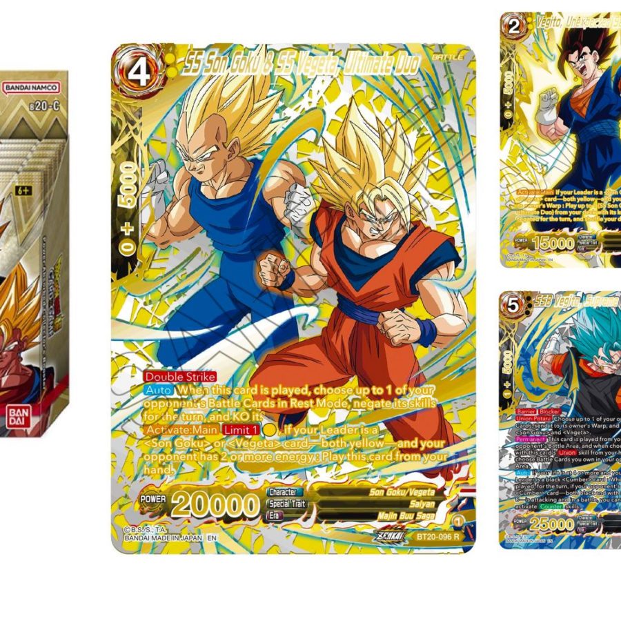 Dragon Ball Super Reveals Collector Booster: Gold Foil Cards Pt 4