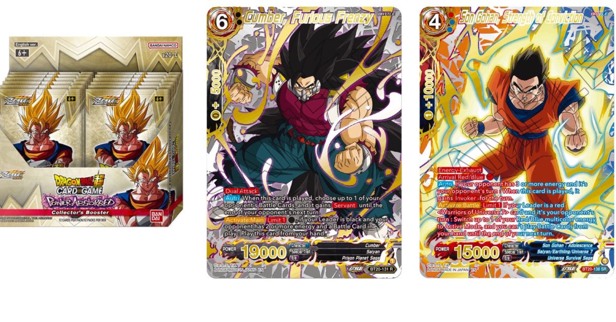 Dragon Ball Super Power Absorbed Collector Booster: Gold Cards Pt 3 - Vimarsana News