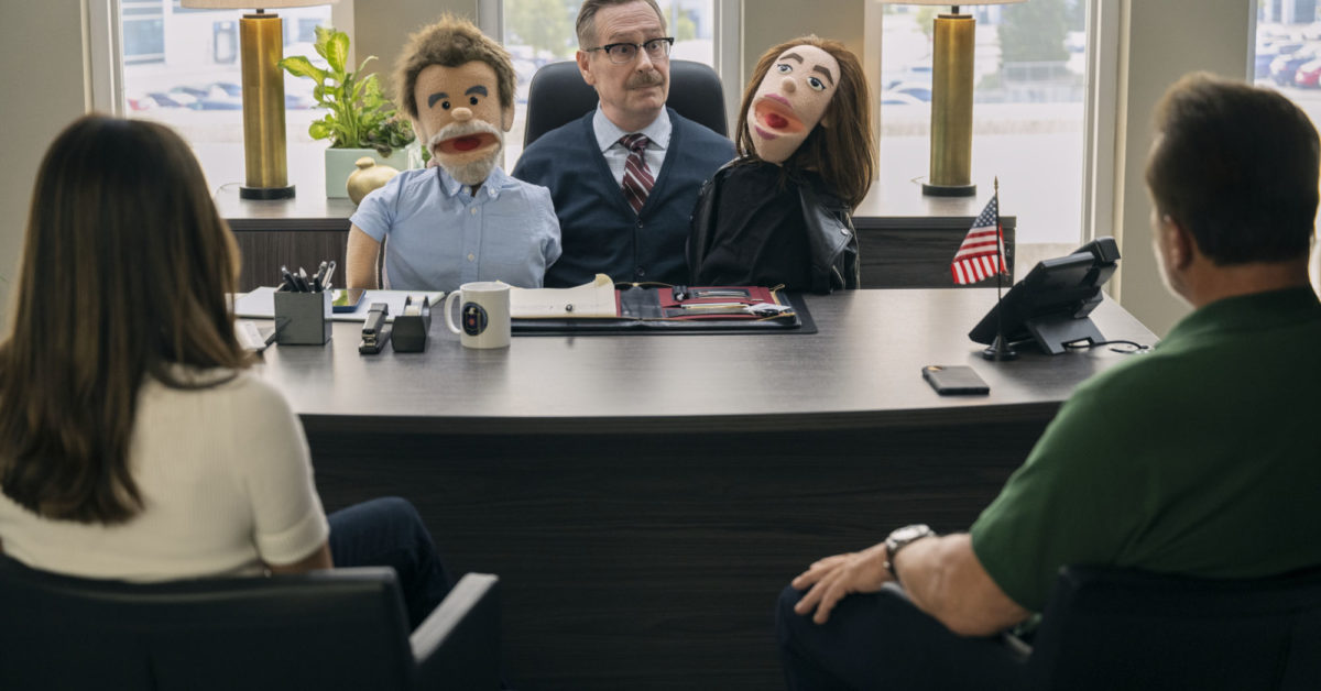 FUBAR Sneak Preview Finds Arnold Schwarzenegger in Puppet Therapy