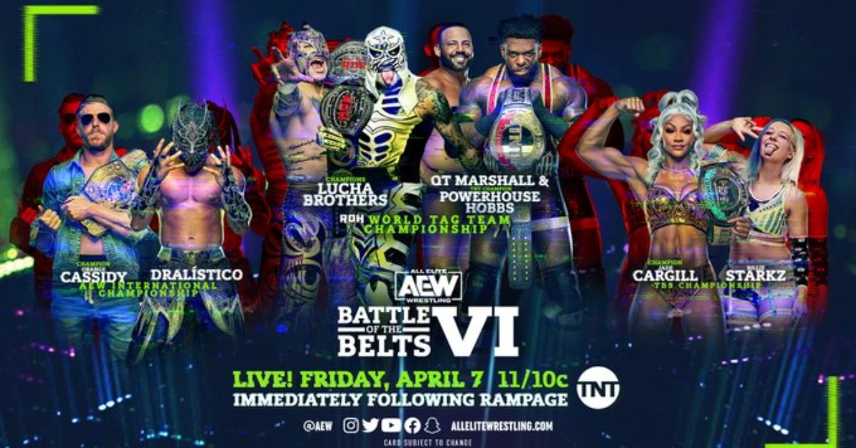 AEW Tag Title Match, Hook Debut, and More Announced For This Friday's  Rampage