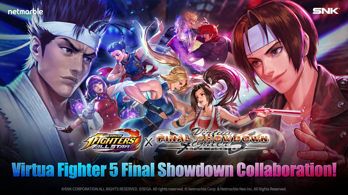 Official artwork for The King of Fighters All-Stars x Street Fighter 6  collaboration. : r/kof