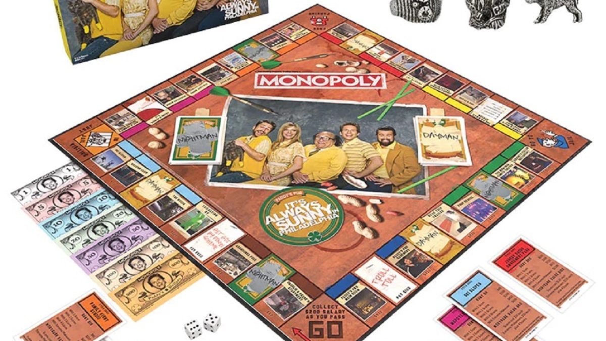 Its Always Sunny In Philadelphia Monopoly Board Game