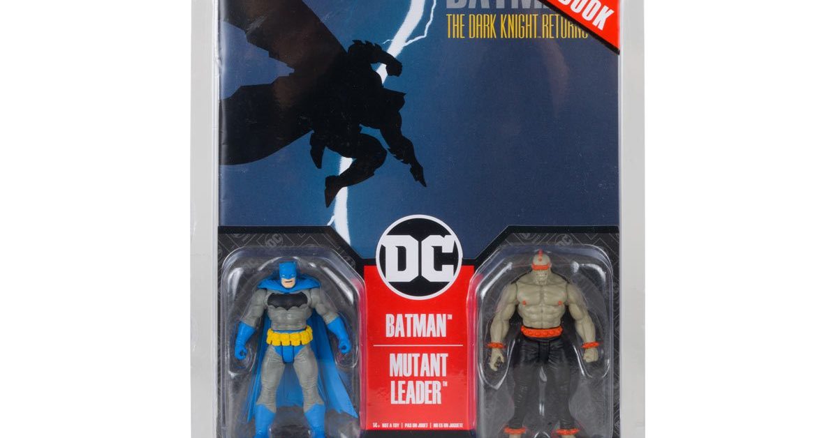 Batman: The Dark Knight Returns Page Punchers Revealed by McFarlane - Vimarsana News