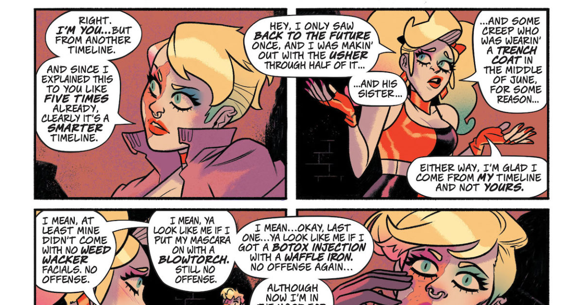 Multiversity: Harley Screws Up the DCU #2 Preview: Again to the Future Multiversity: Harley Screws Up the DCU #2 Preview: Again to the Future