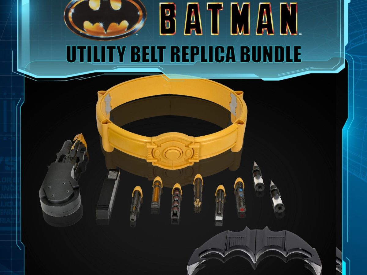 NECA Reveals Batman 1989 Utility Belt Prop Replica Bundle Set