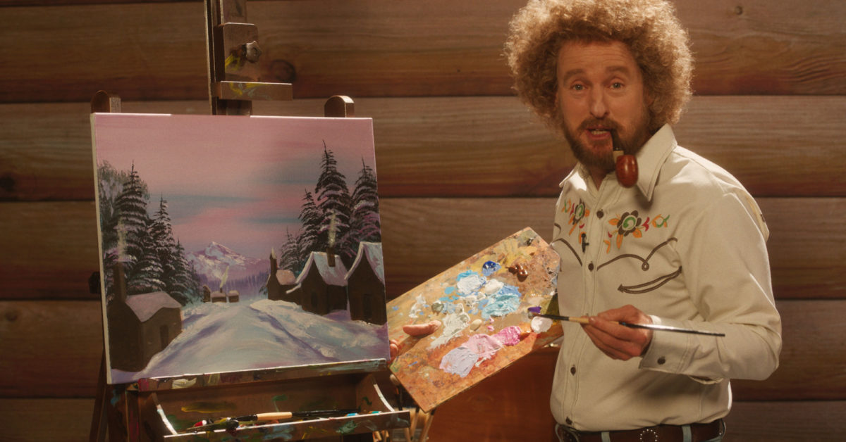 Paint Director Brit McAdams on Creating Owen Wilson's Anti-Bob Ross - Vimarsana News