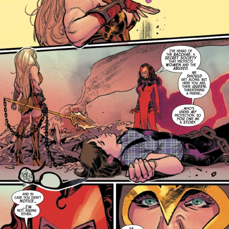 Scarlet Witch #4 Preview: What Did Darcy Do?