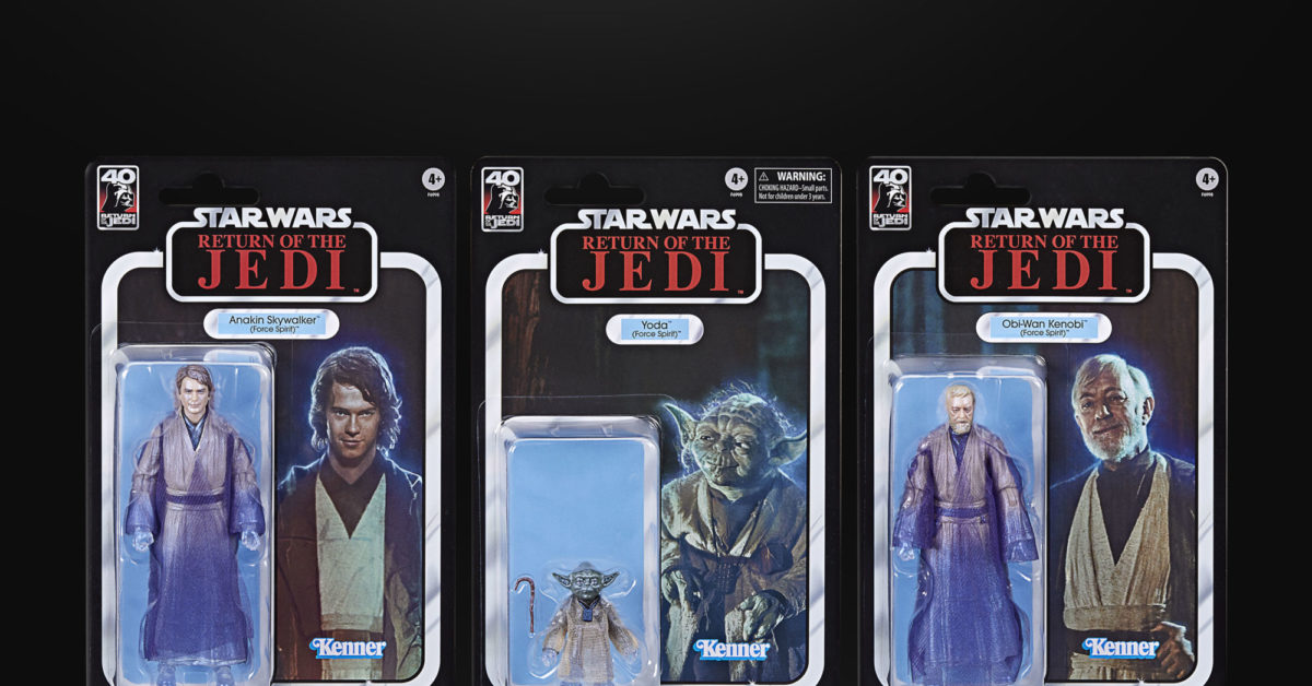 Return of the Jedi Force Ghost 3-Pack Revealed by Hasbro - Billionaire ...