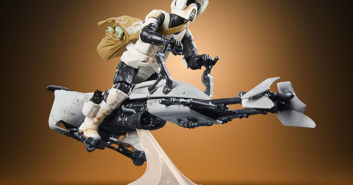 The Mandalorian Speeder Bike Scout Trooper & Grogu TVC Set Revealed