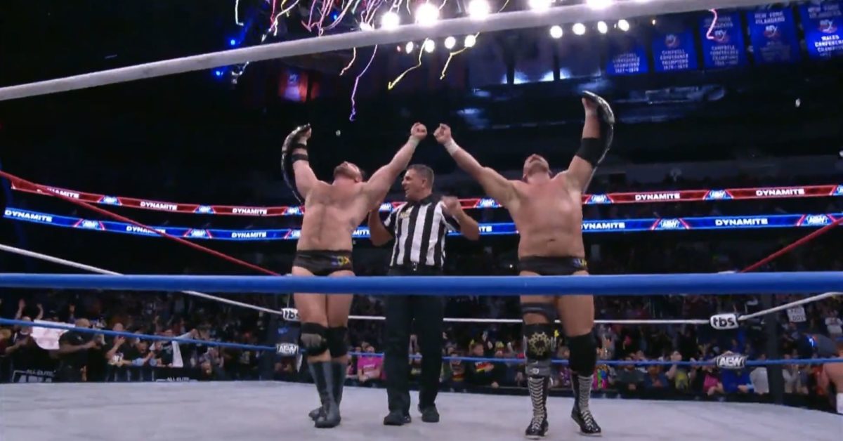 FTR Wins AEW Tag Titles in Dynamite Main Event, Won't Leave AEW - Vimarsana News