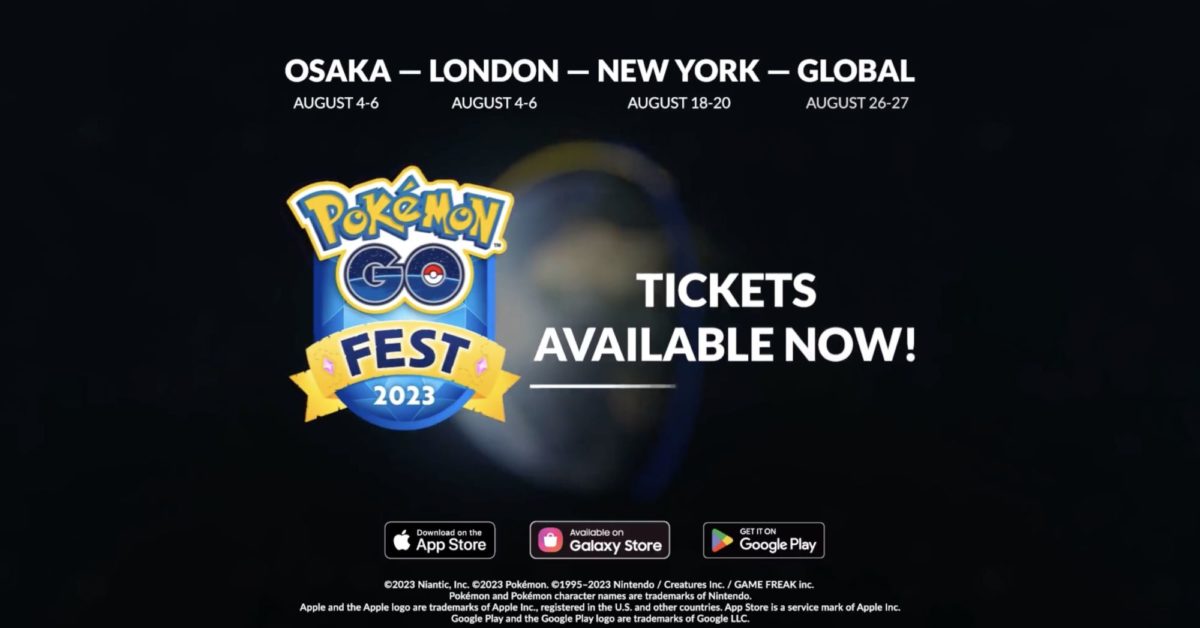 Pokémon GO Fest will take place in August with three live events and a  global event to cap it off. 🇬🇧 London, England - August 4,5 and…