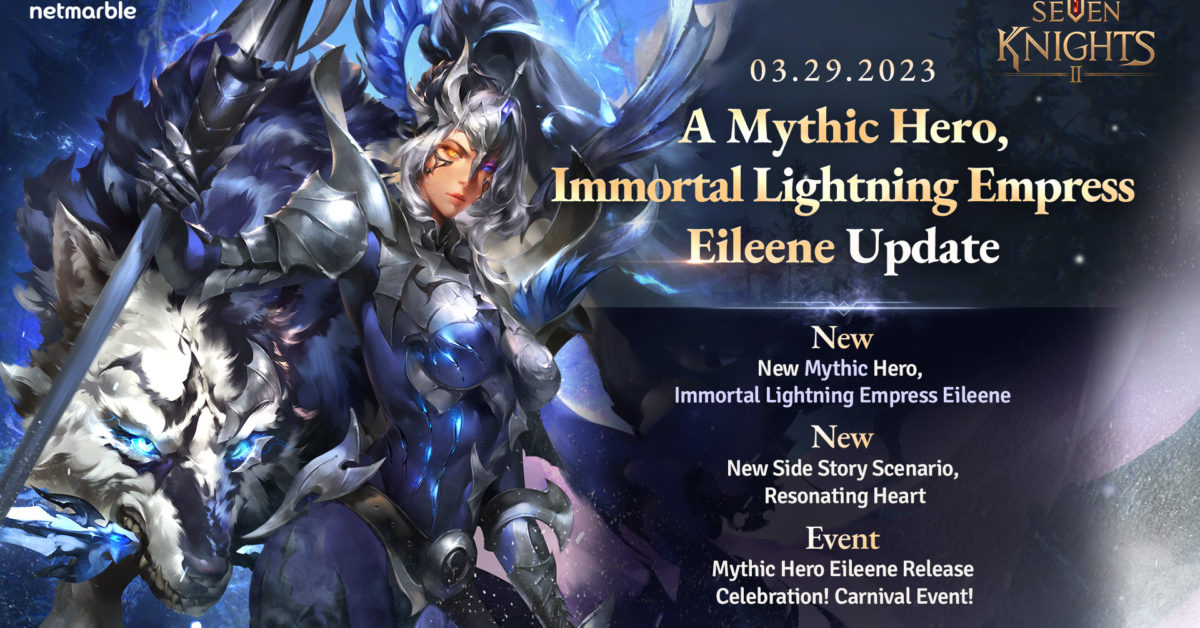 Seven Knights 2 Launches Immortal Lightning Empress Eileene