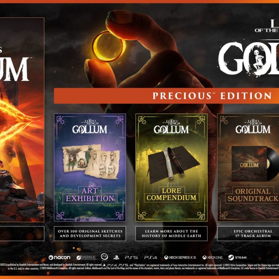 The Lord of the Rings Gollum trophies reveal a precious platinum