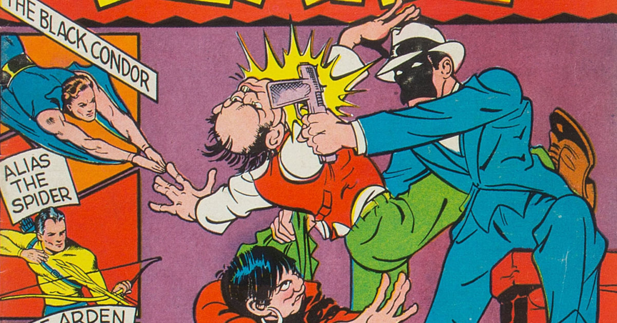 George Brenner’s The Clock Strikes in Crack Comics, at Public sale