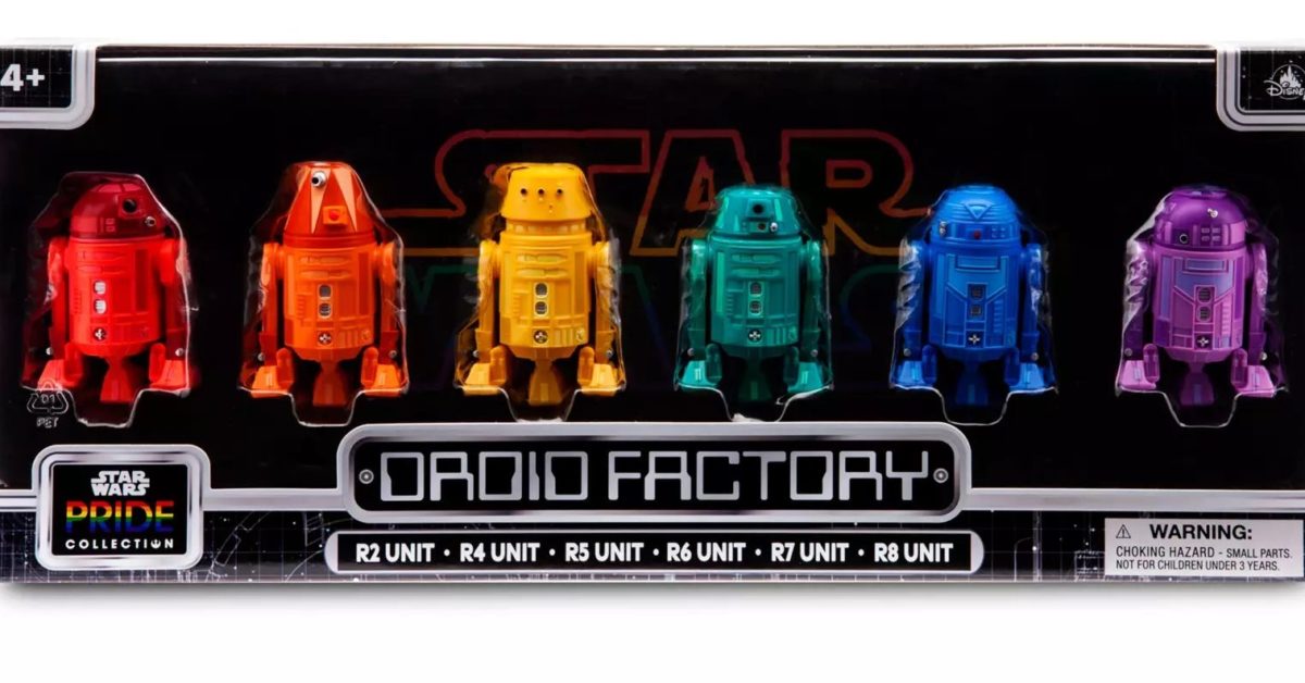 STAR WARS DROID FACTORY R7-FNG フィギュアセット Disney Store Star Wars Droid Factory Halloween R7-FNG Figure