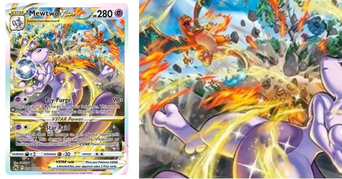 mewtwo pokemon card crown zenith 2023 POKEMON SWSH CROWN ZENITH MEWTWO Holo #059 Graded AGS 9.5 Mint+