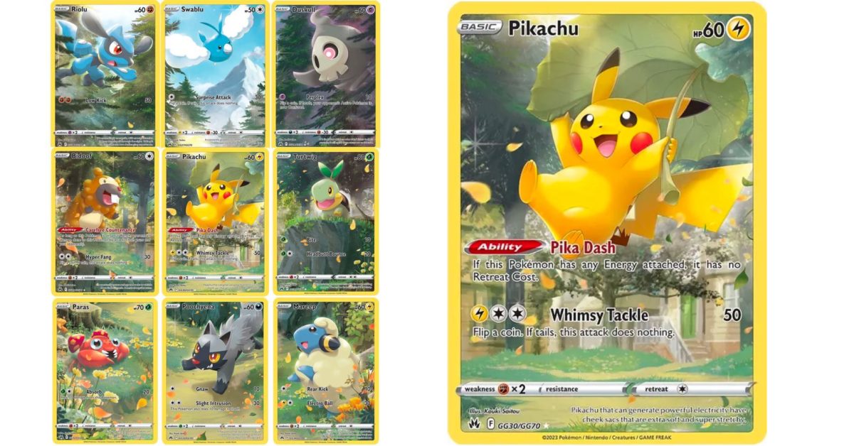 Full Connecting Cards in Part 47 of Pokémon TCG’s Crown Zenith Card Set