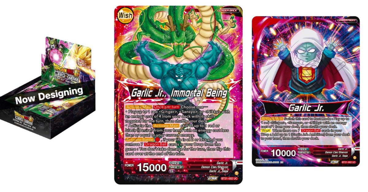 Dragon Ball Super Reveals Resurgence Garlic Jr. Leader