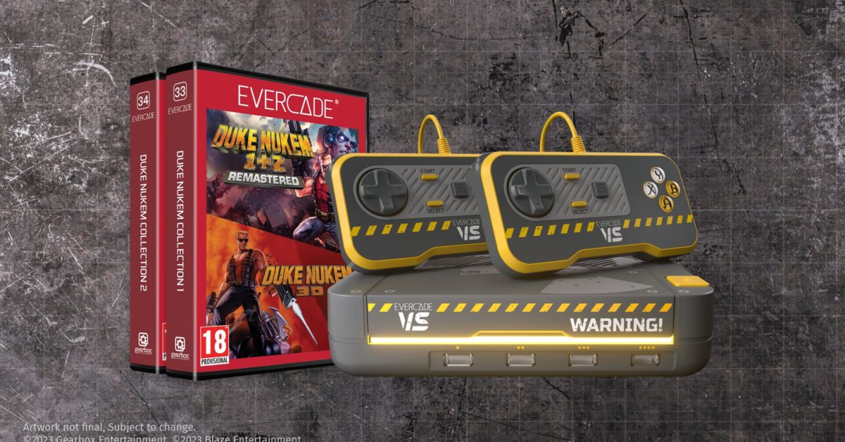 Evercade Reveals Multiple Collections Along With Duke Nukem Console