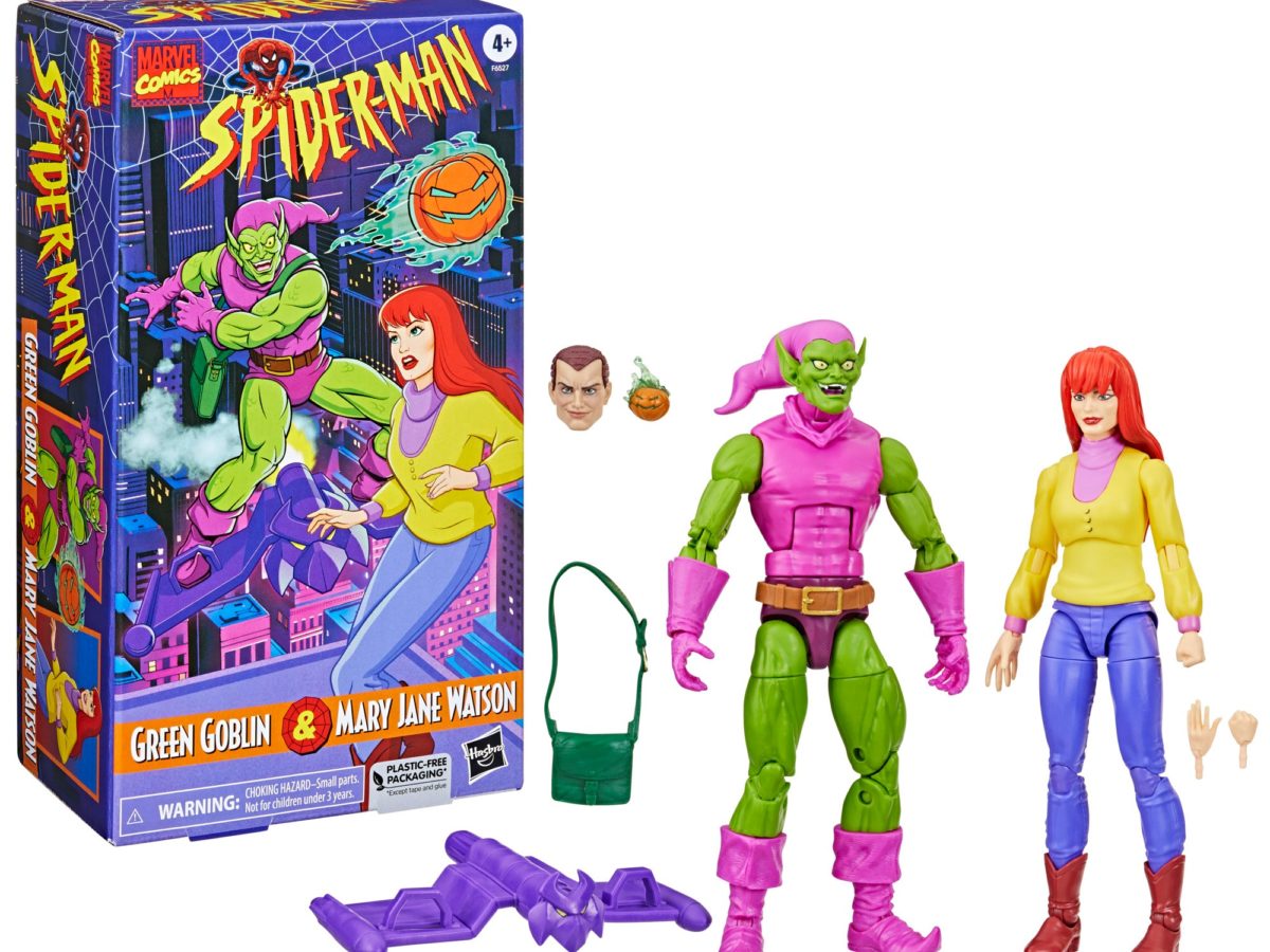 マーベルレジェンド スパイダーマン MJ メリー ジェーン アニメ VHS版 New Spider-Man VHS Marvel Legends Debuts with Green Goblin & MJ