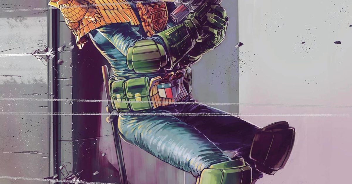 Judge Dredd Vs Kyle Asher In Rebellion 2000ad August 2023 Solicits